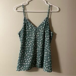 Abound Green and Blue Sleeveless Camisole